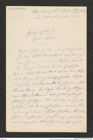 Nachlass Franz Steindachner, Brief von Hugo Schilling an Franz Steindachner (13.11.1877), Inv.Nr. 451.04, Seite 1